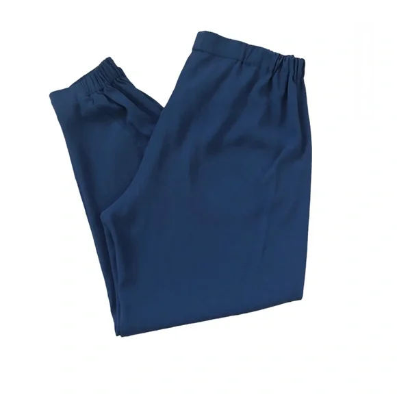 SOLD - Aritzia Babaton Dexter Pull-On Tuxedo Dress Pants Blue Size Medium - Picture 14 of 14